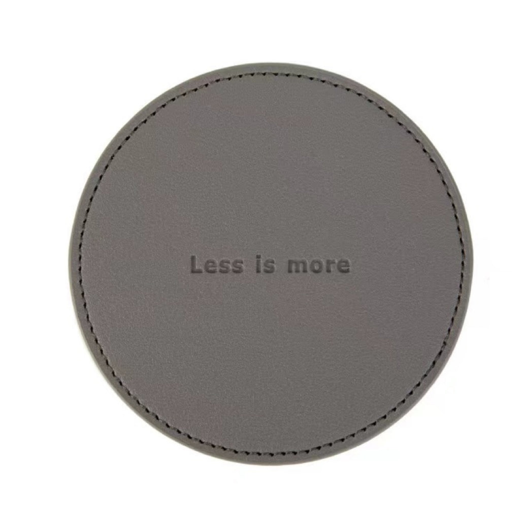 Custom Round PU Coaster