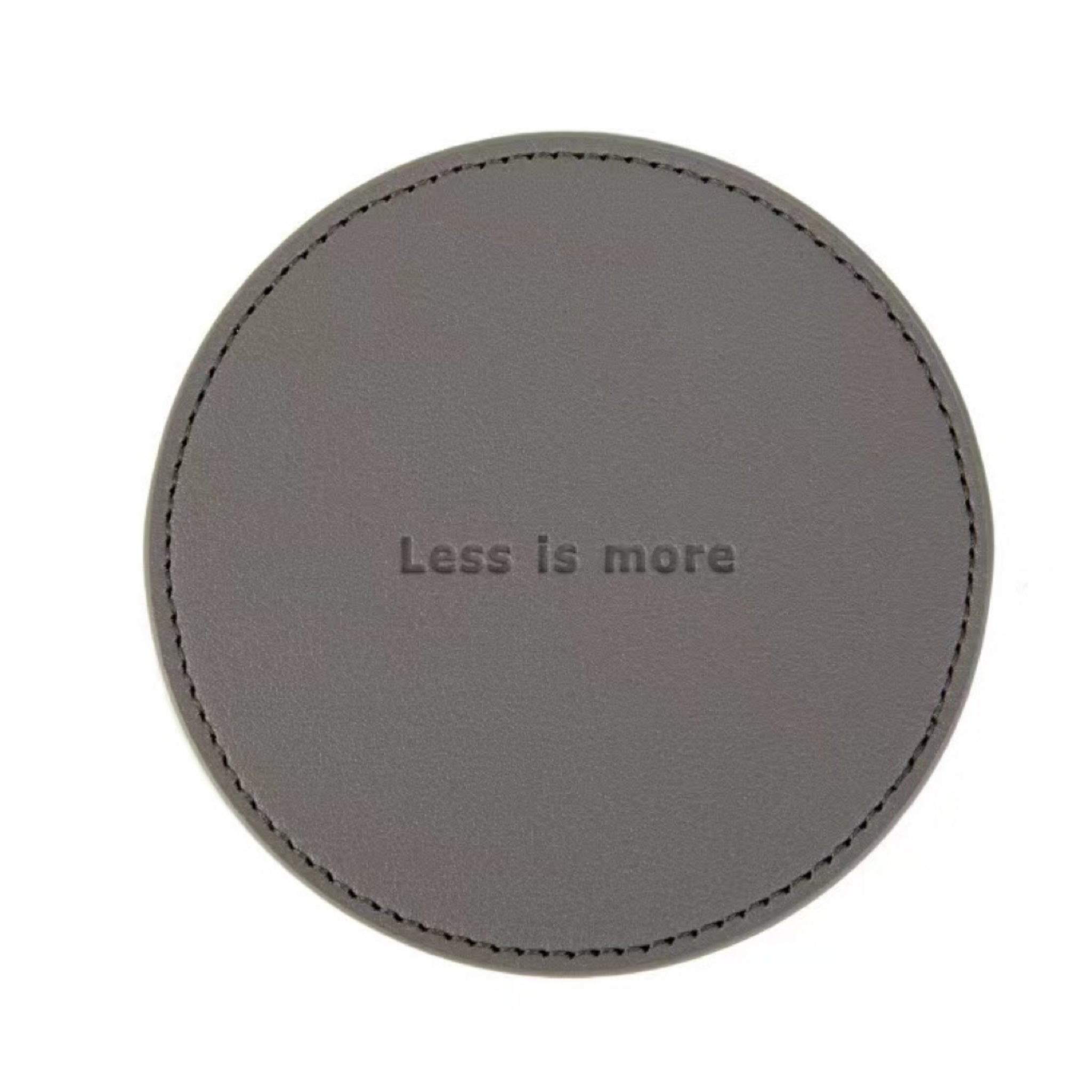 Custom Round PU Coaster