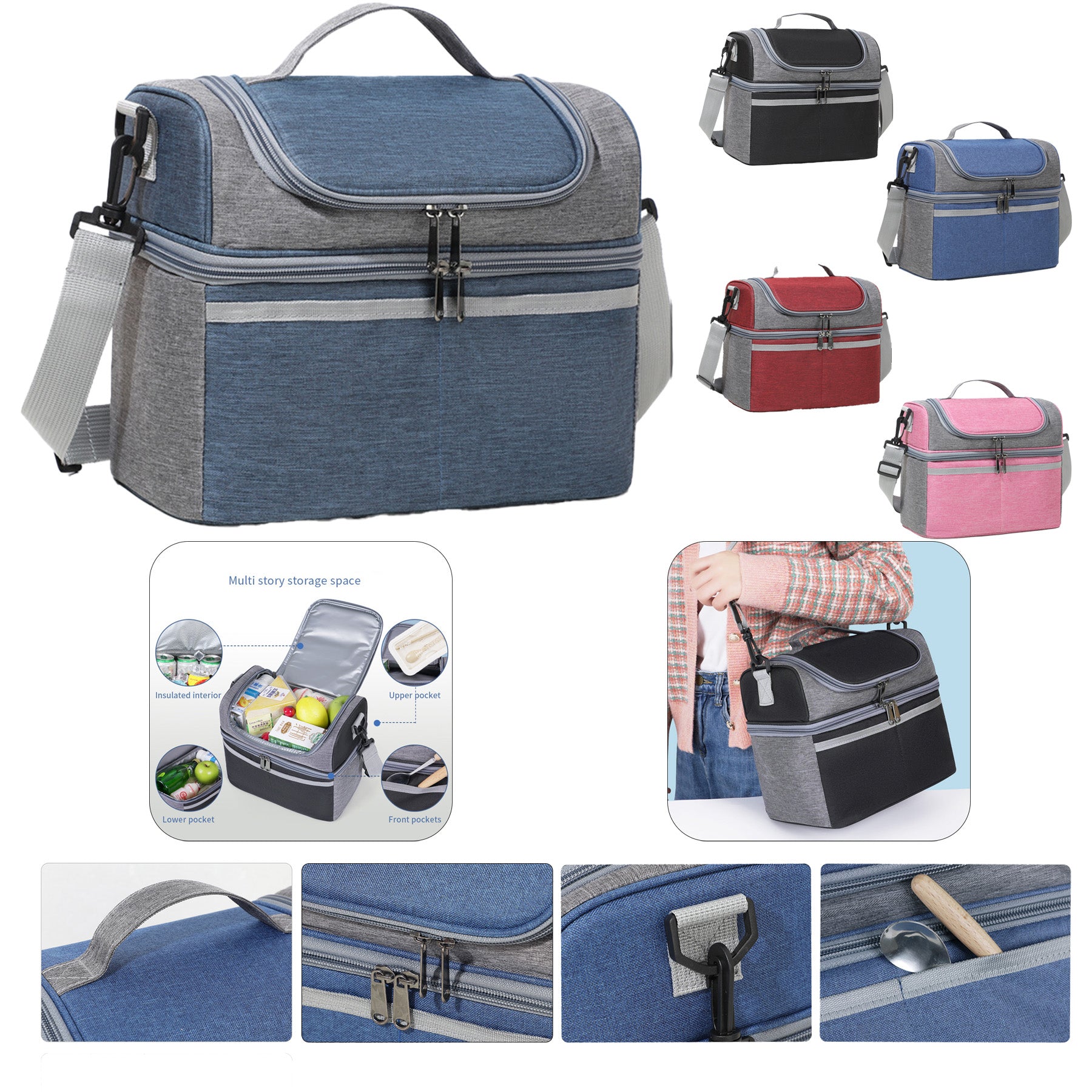 Soft Pack Insulated Cooler Bag