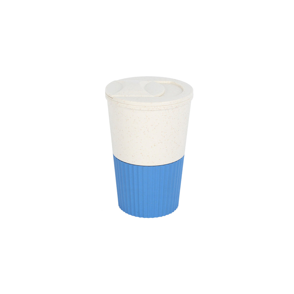 Wheat Straw Plastic Coffee Mug-Insulated Travel Cup