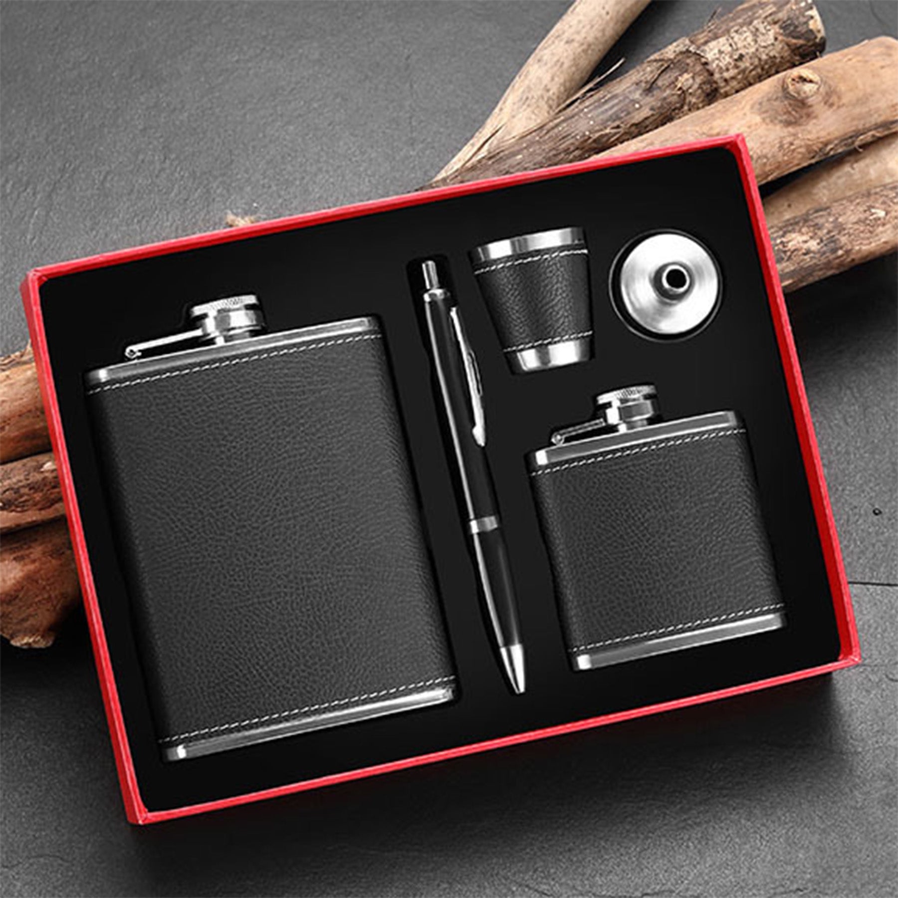 Stainless Steel Portable Carry On Outdoor Wine Bottle