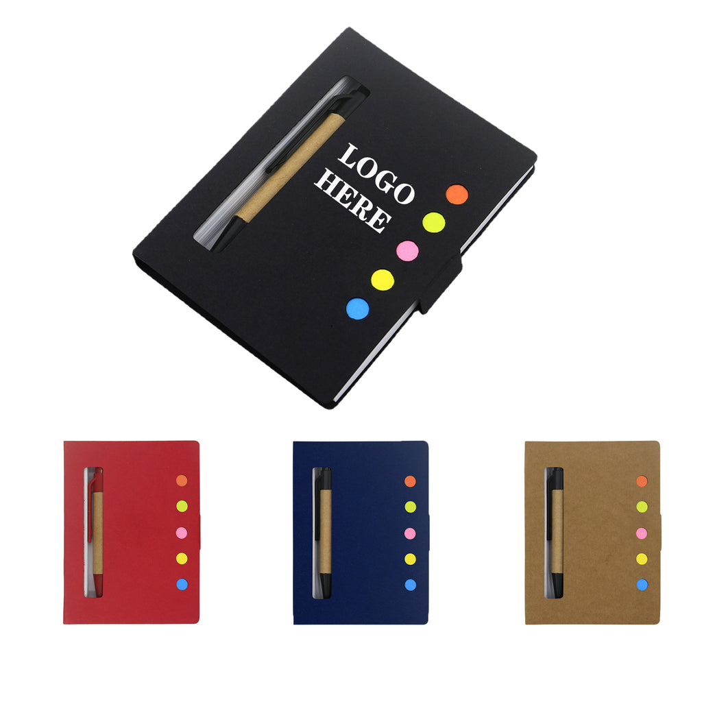 Eco Sticky Jotter With Pen