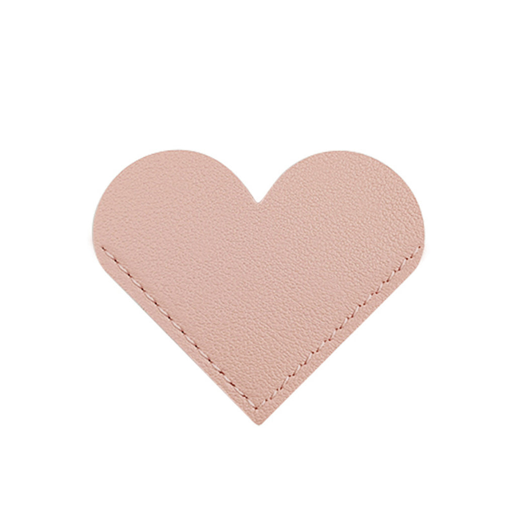 Heart Shaped Leather Bookmark