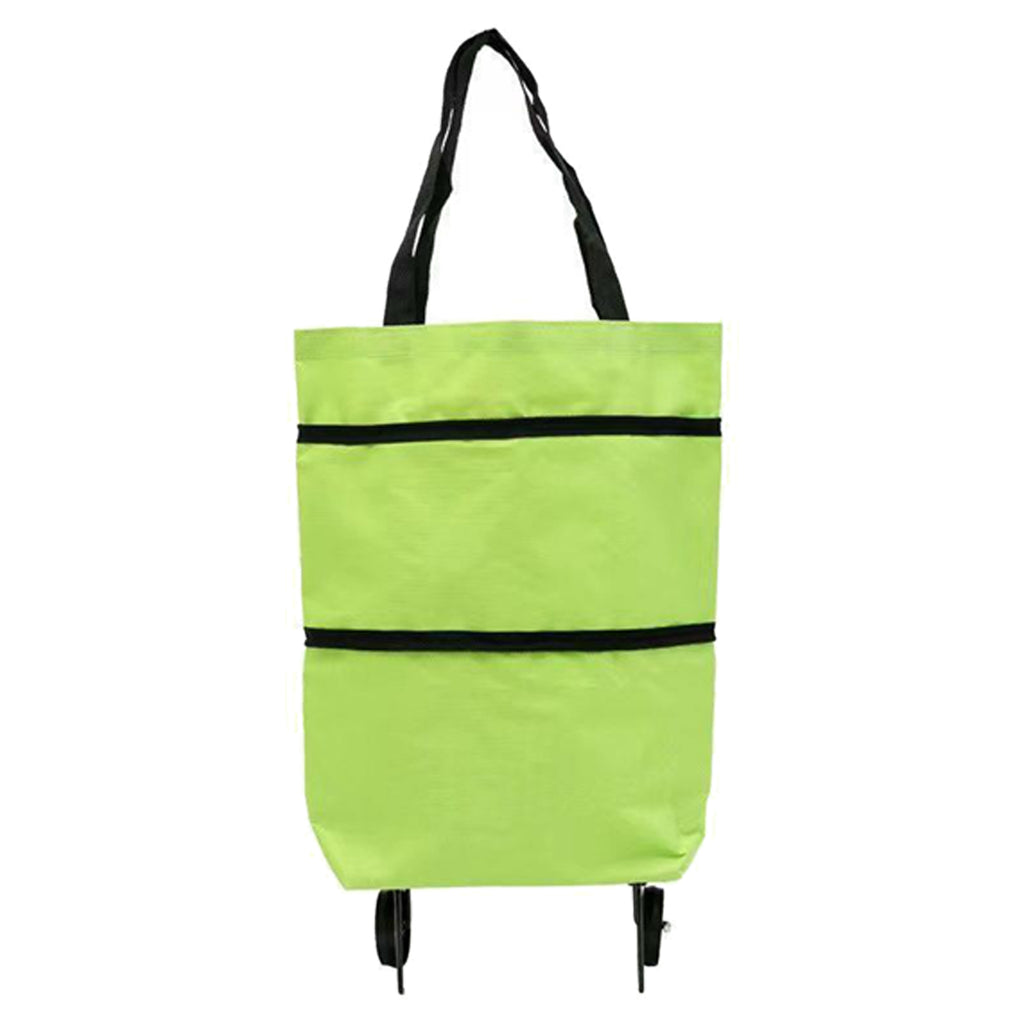 Foldable Tote Grocery Cart With Wheels