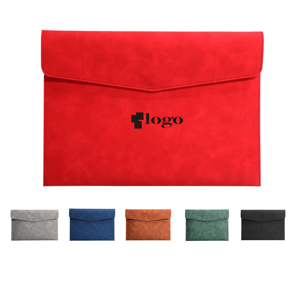 A4 Leather Business Document Bag