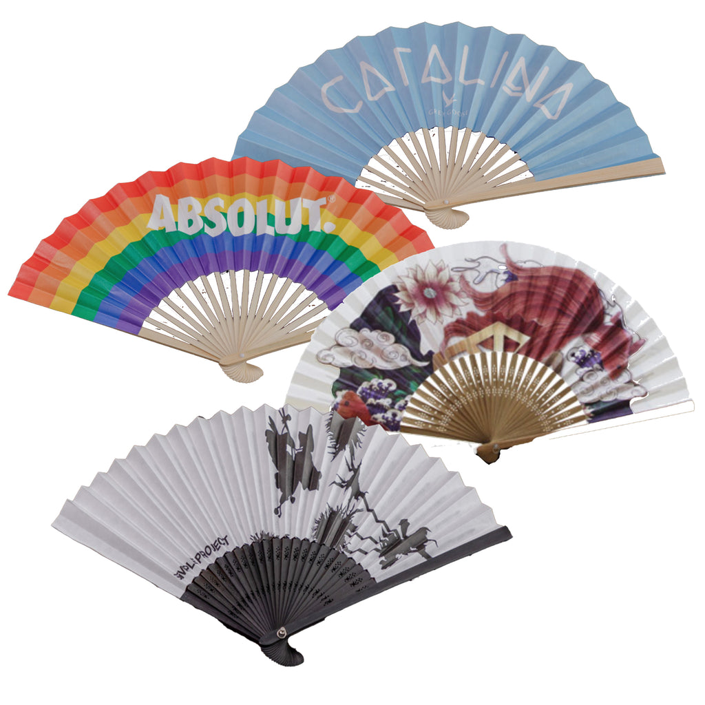 Bamboo Folding Paper Fan