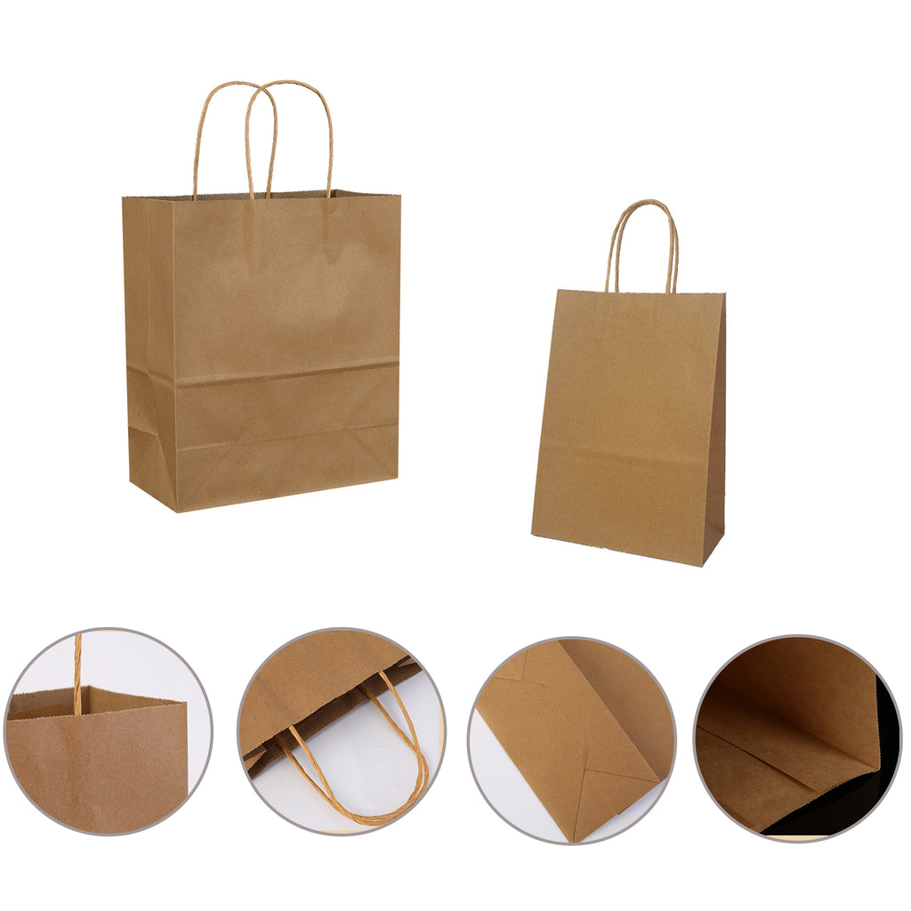Eco-Friendly Kraft Paper Shopping Bag