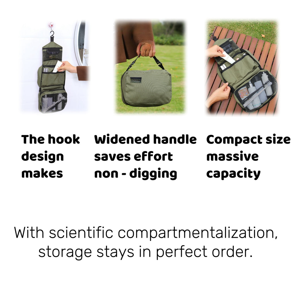 Outdoor Wet - Dry Toiletry Bag