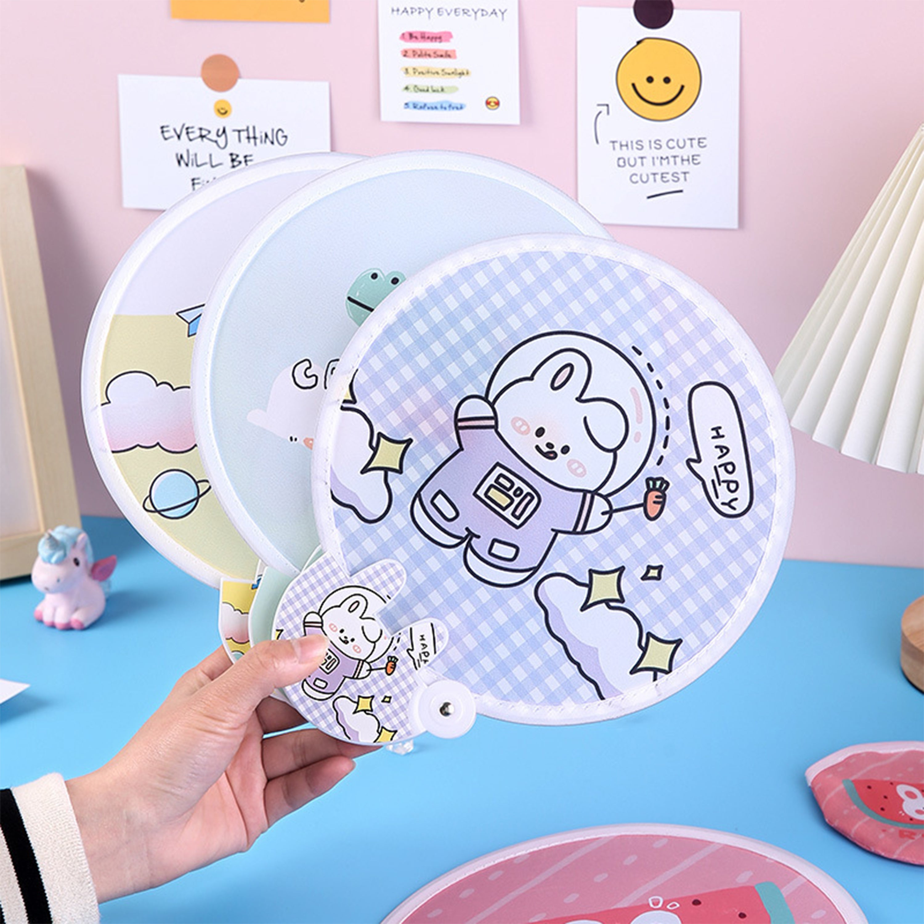 Nylon Foldable Hand Fan
