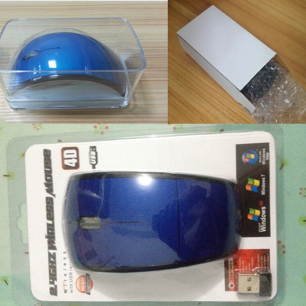 2.4G Wireless Hollow Folding Mouse