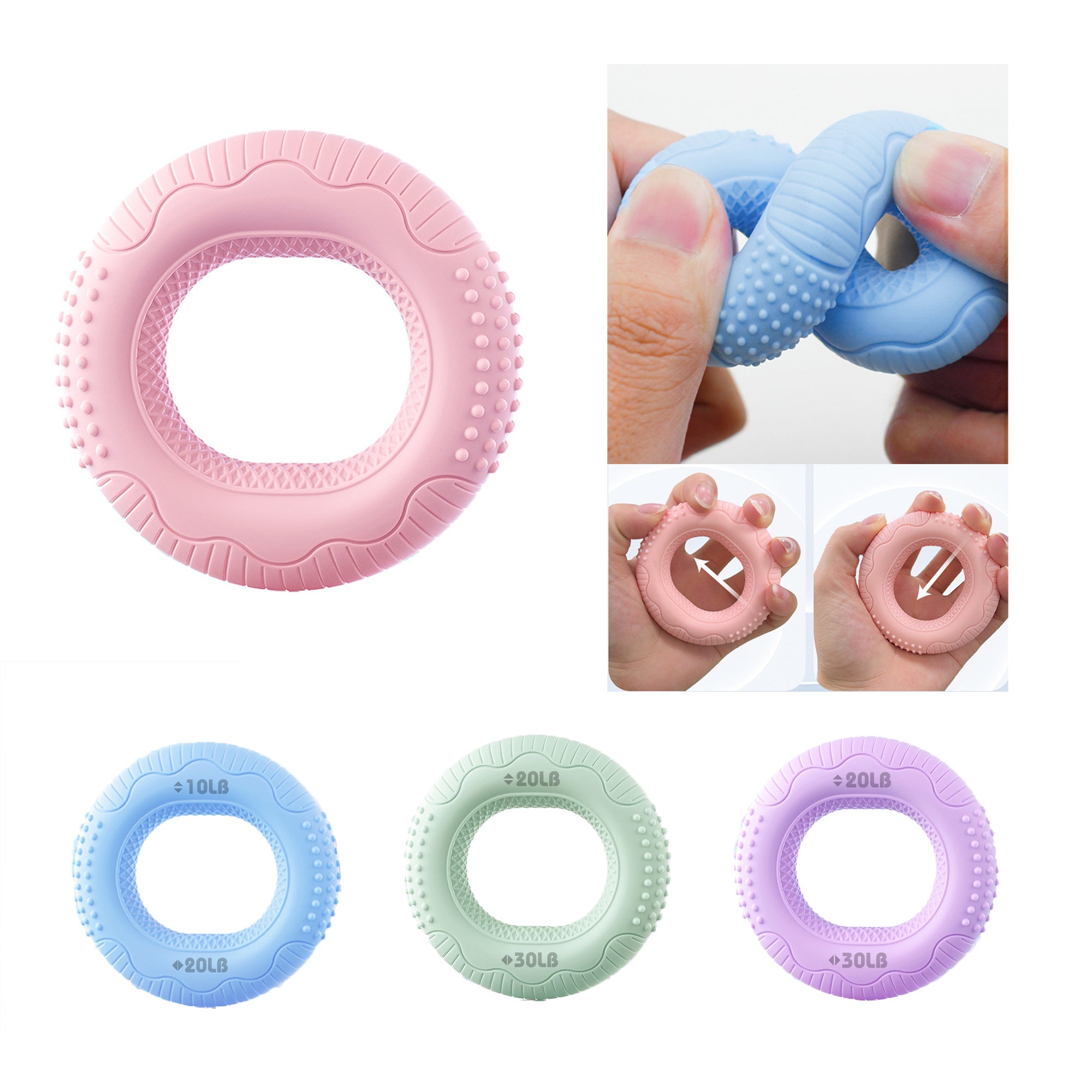 Silicone Hand Grip Strengthener