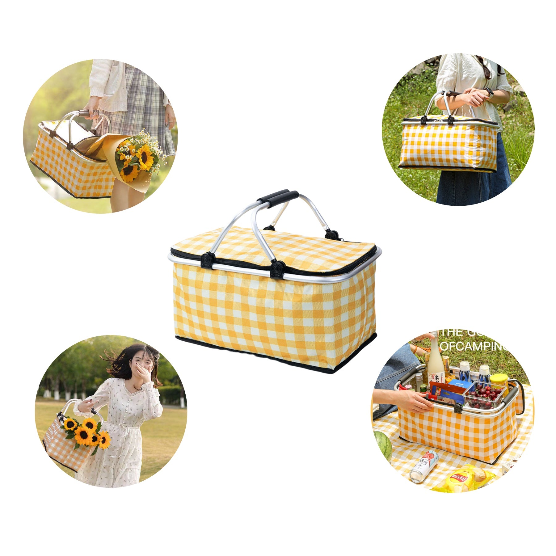 Outdoor Picnic Basket