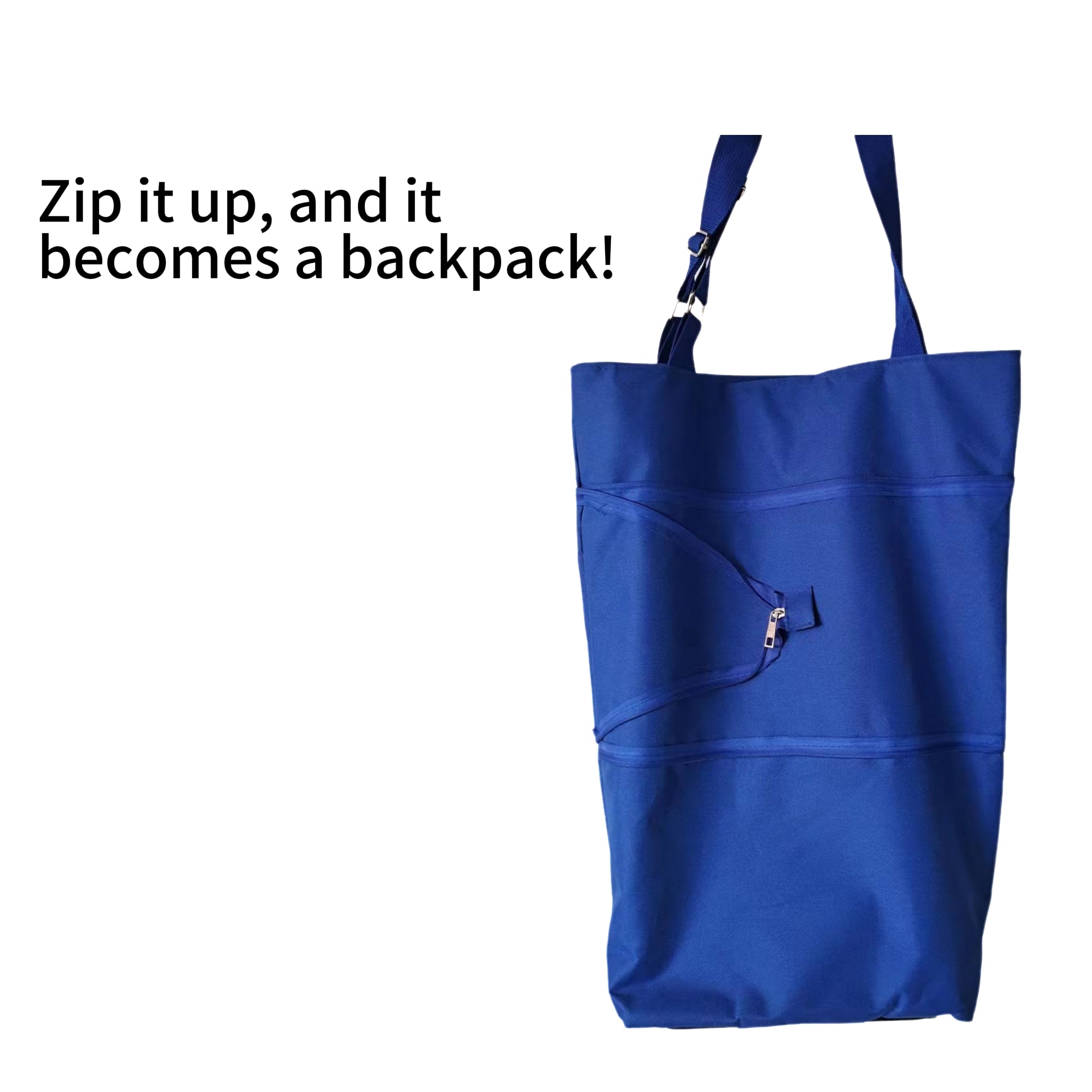 Retractable Tote Cart For Supermarket Shopping