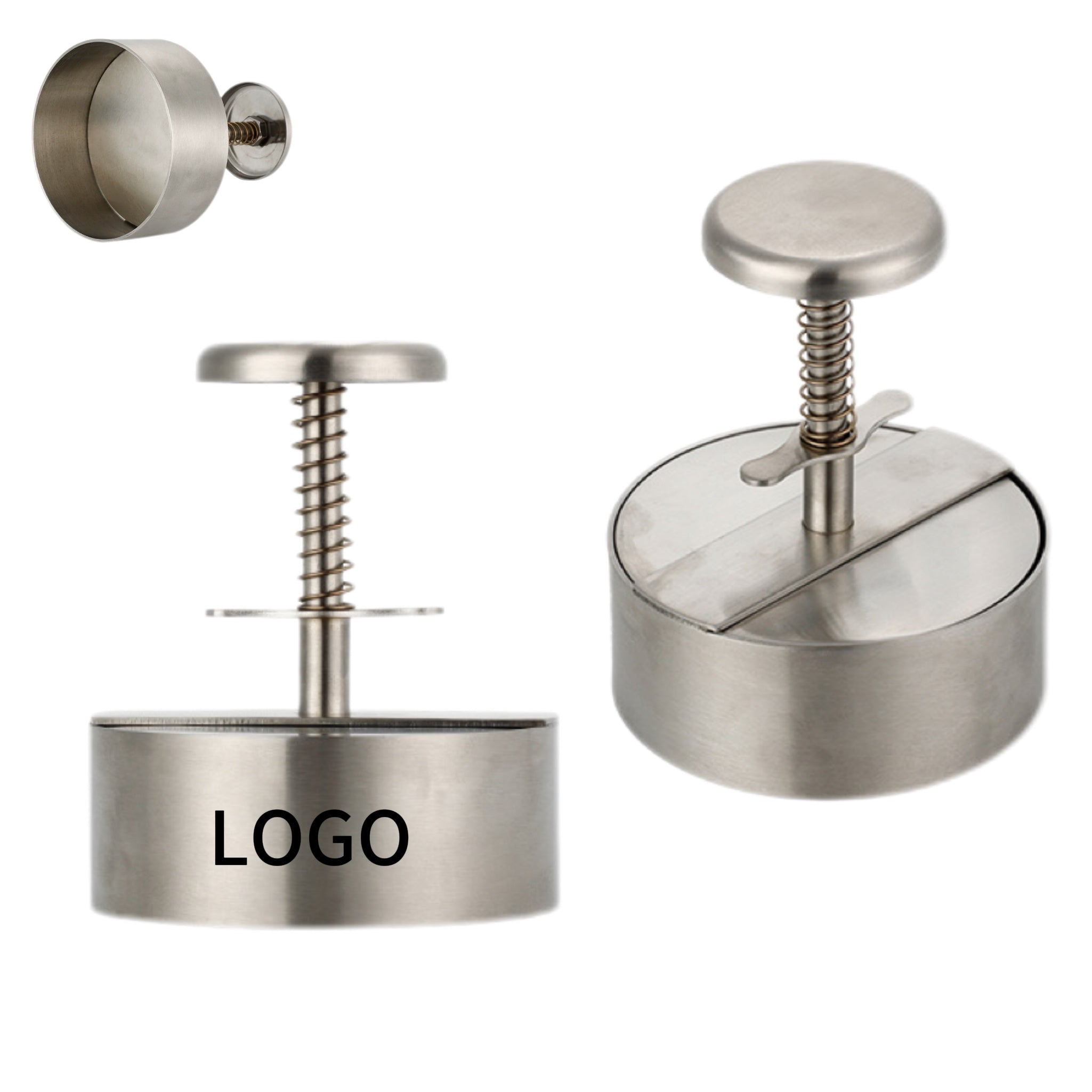 Stainless Steel Hamburger Meat Press