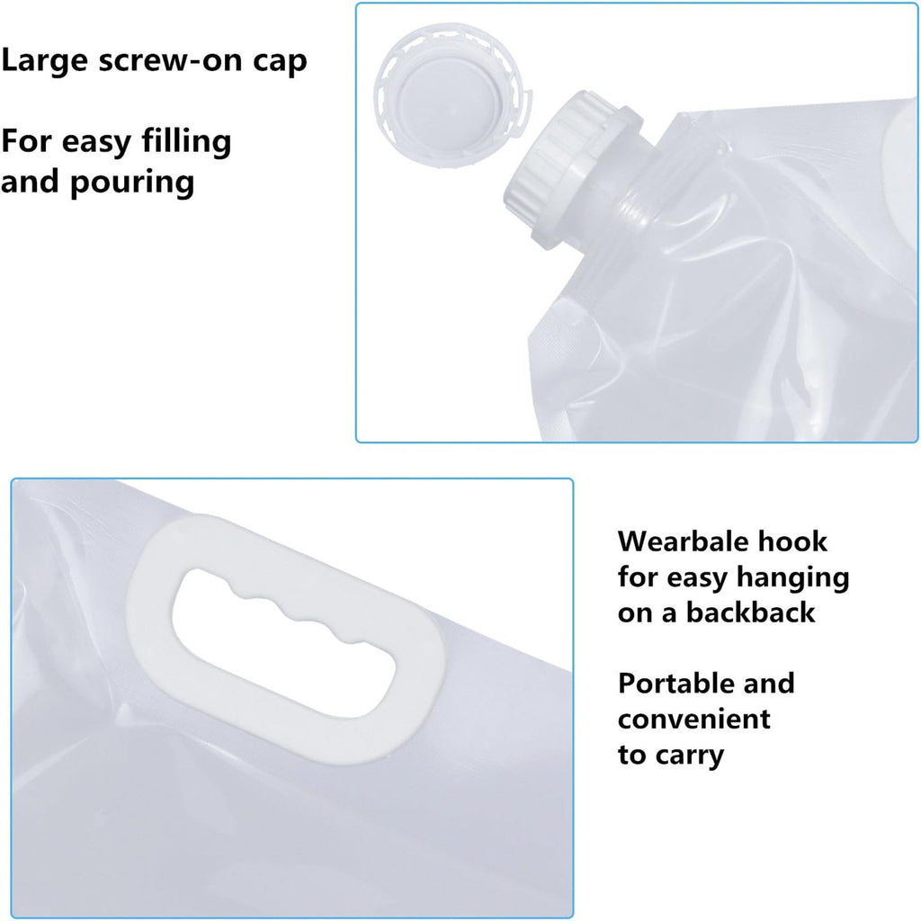 5L Collapsible Water Container Bag