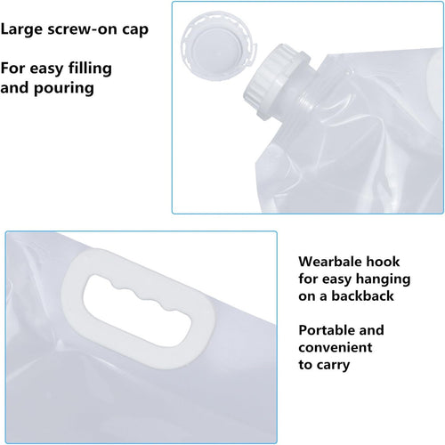 5L Collapsible Water Container Bag