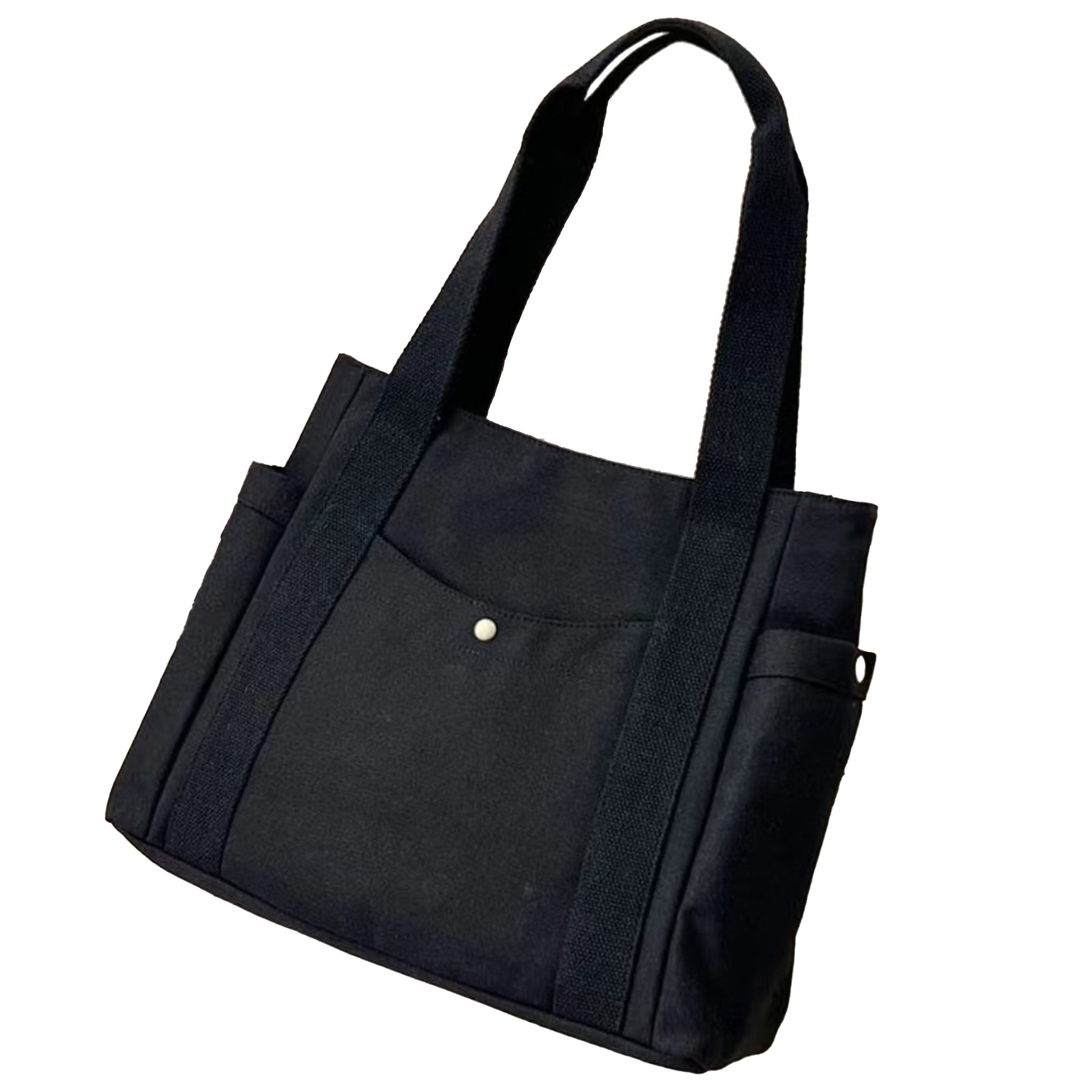 Multi Compartment Canvas Women Tote Bag