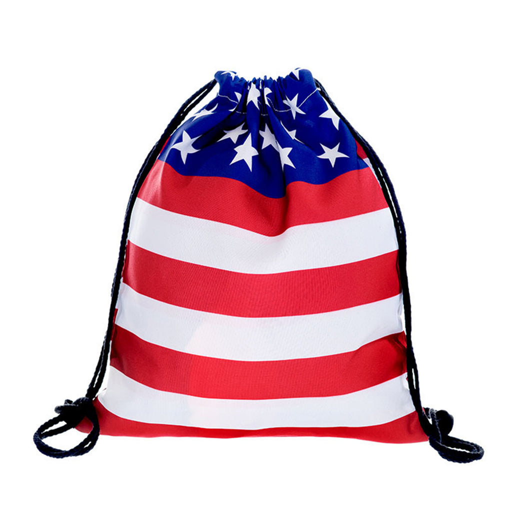 Independence Day American Flag Canvas Bag