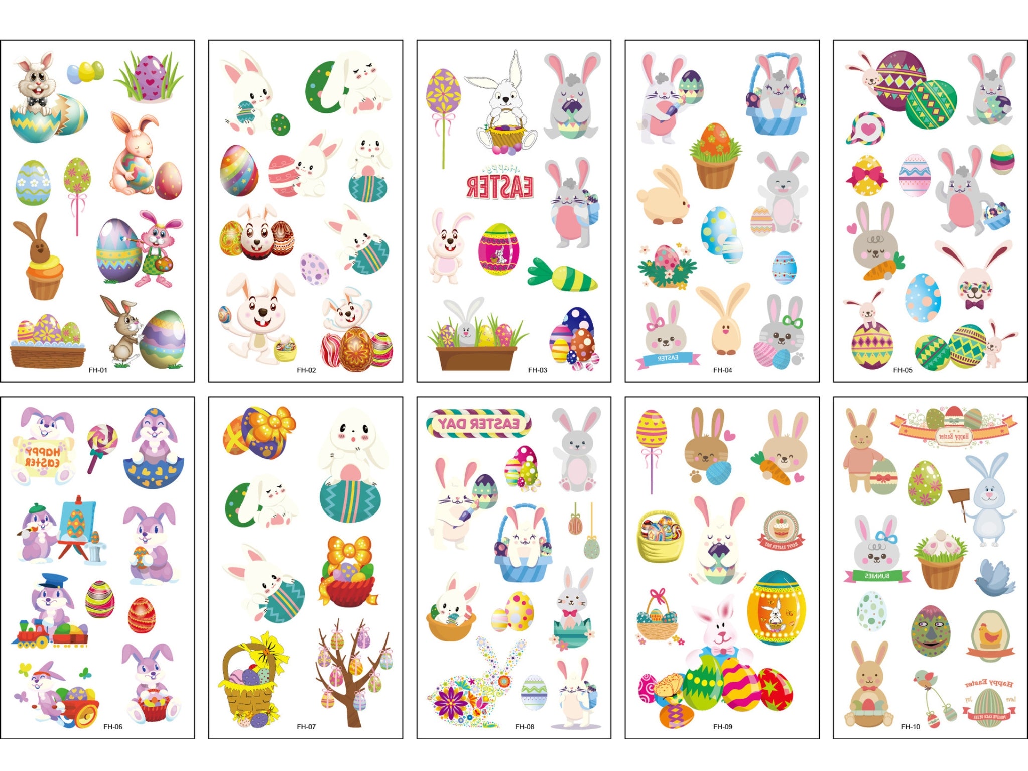 Diverse Themes Temporary Tattoo Stickers