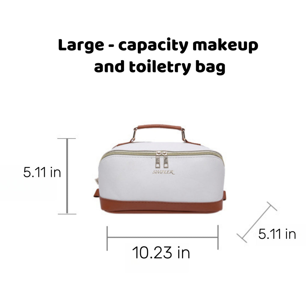 Large-Capacity Makeup And Toiletry Bag