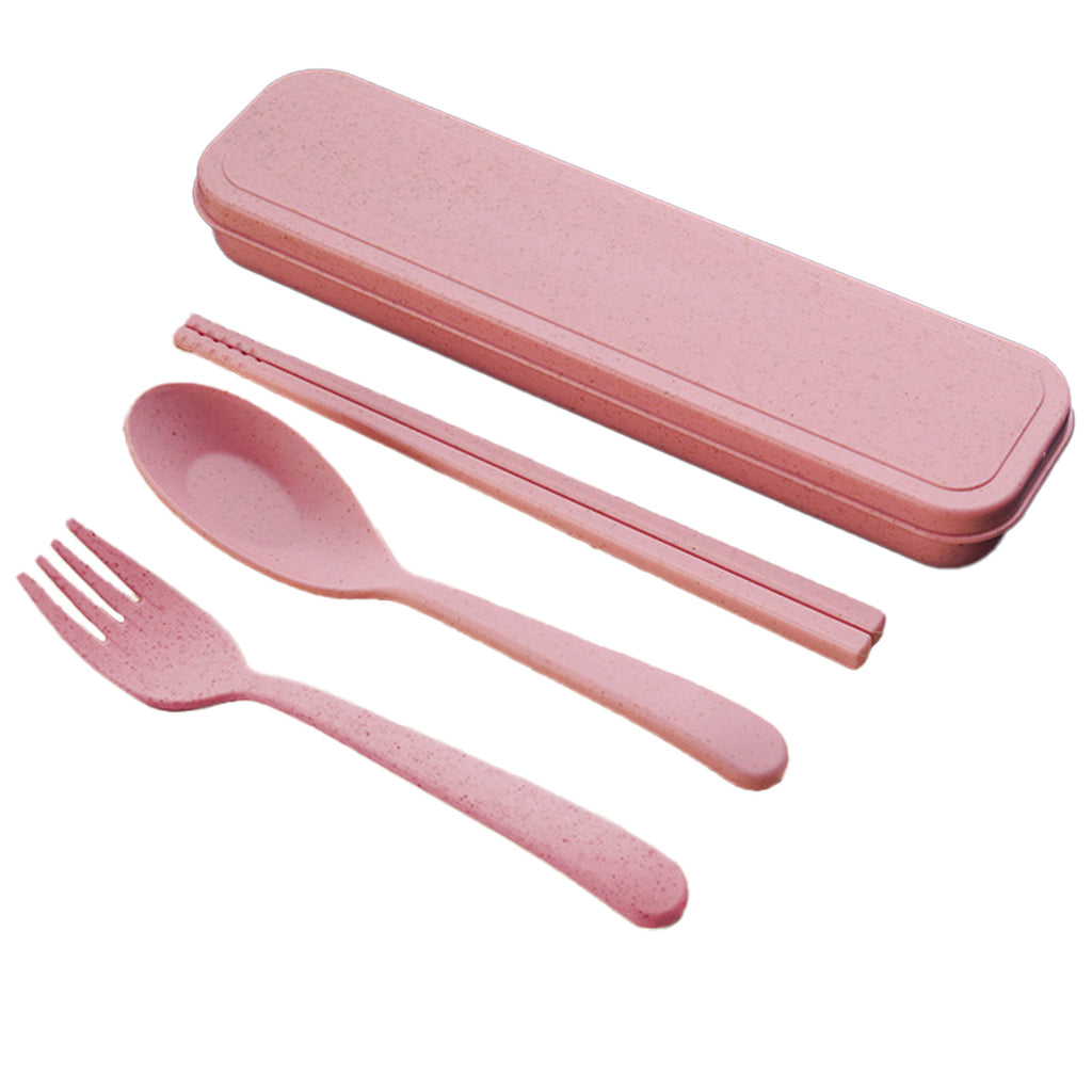 Wheat Straw Forks, Spoons and Chopsticks Plastic Cutlery