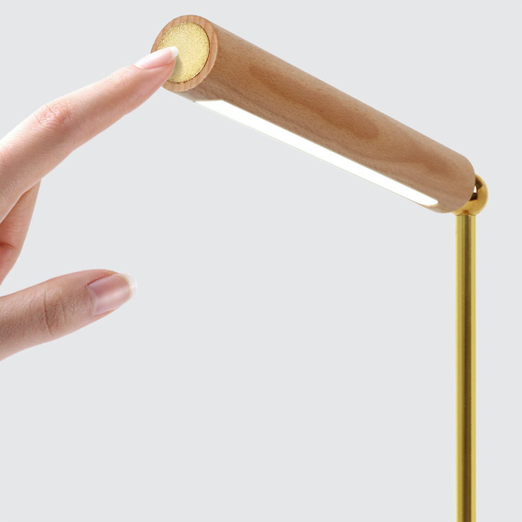 Detachable Wooden Table Lamp Wall Lamp Emergency Lamp