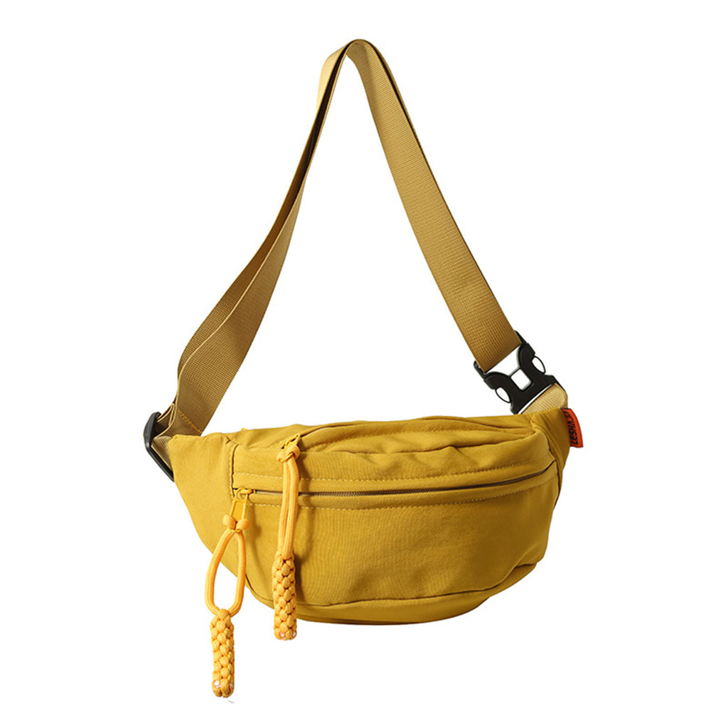 Full Color Sport Crossbody Zipper Fanny Pack