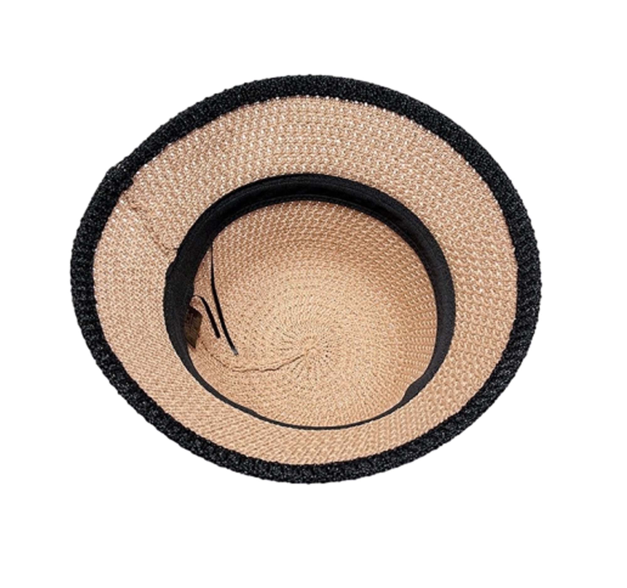 Letter Decor Women Sun Protection Fashionable Bucket Hat