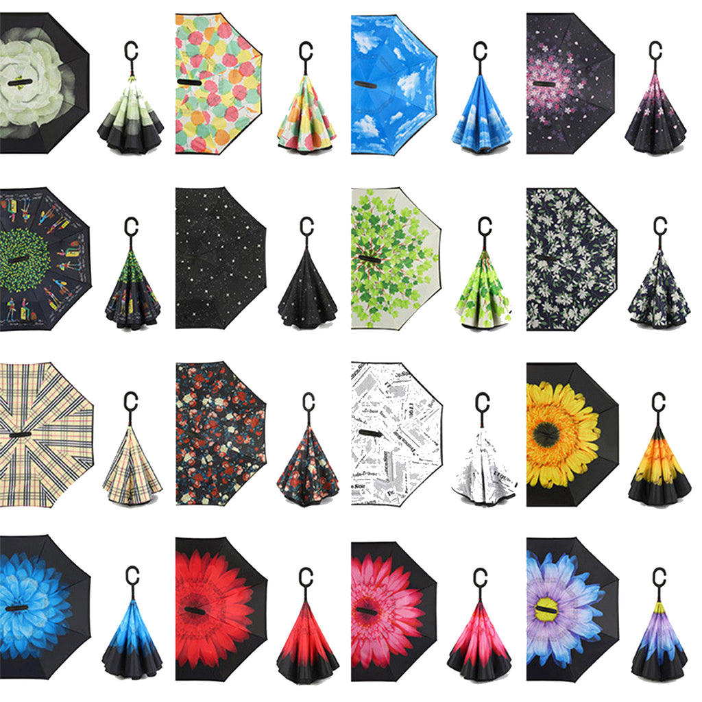 Inverted Reverse Upside Down Umbrella