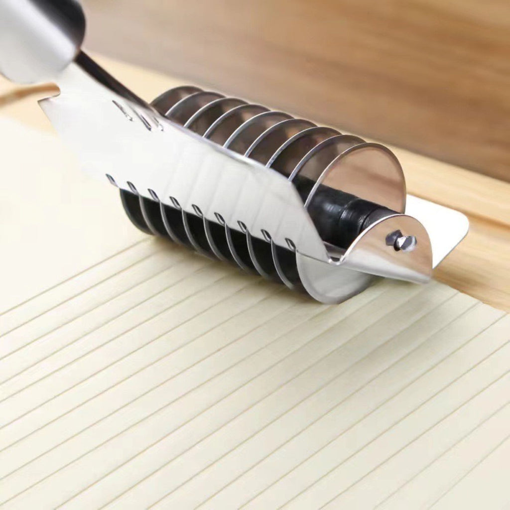 Stainless Steel Manual Dough Slitter
