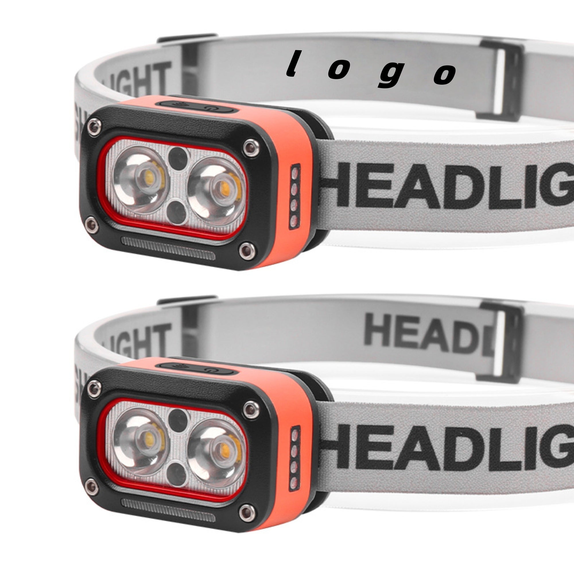 Three Light Source Usb-Rechargeable High-Intensity Sensor Headlamp