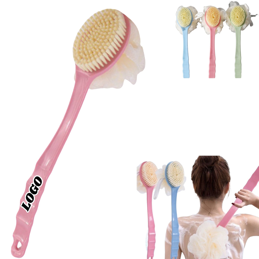 Dual Sided Long Handle Back Scrubber