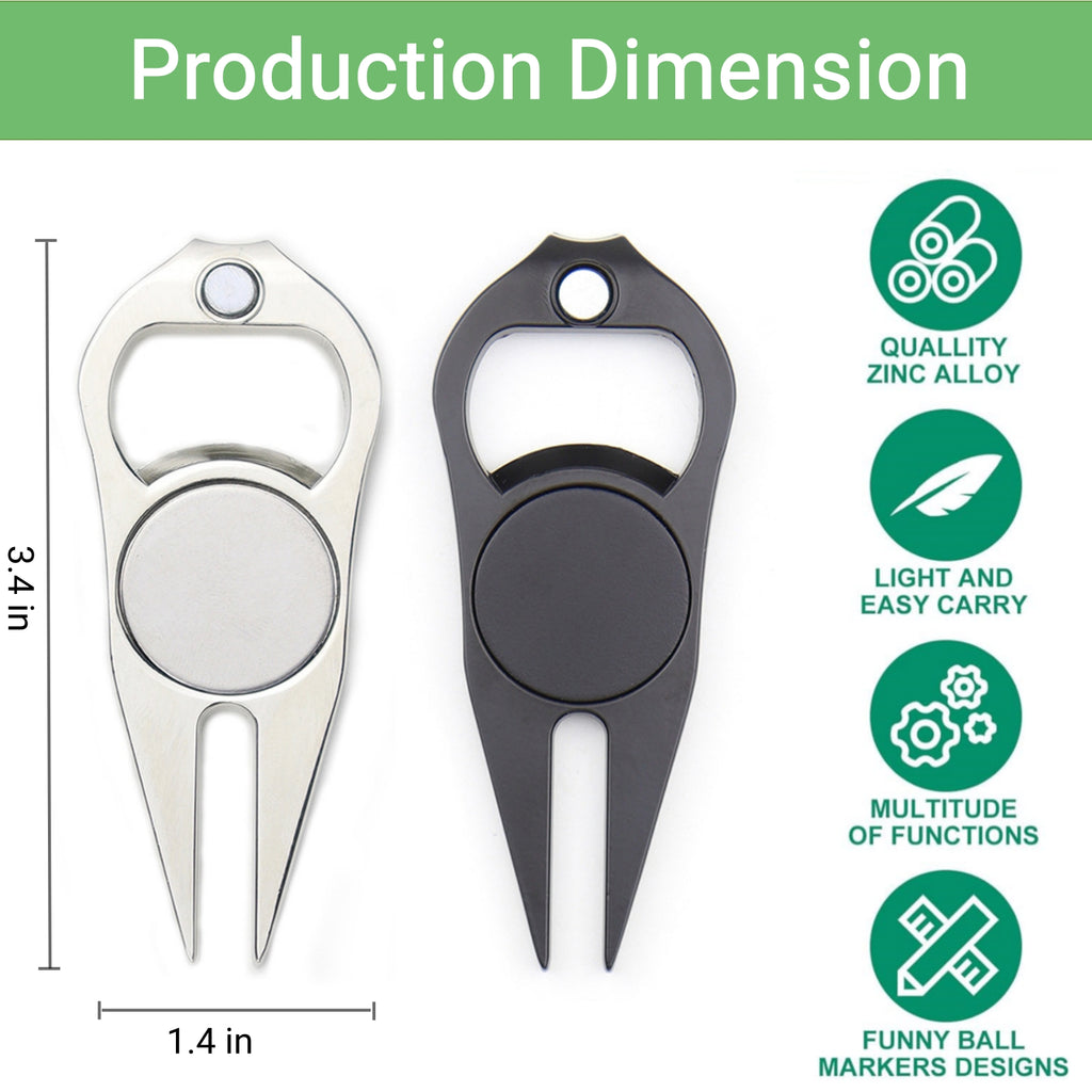6-in-1 Golf Divot Tool