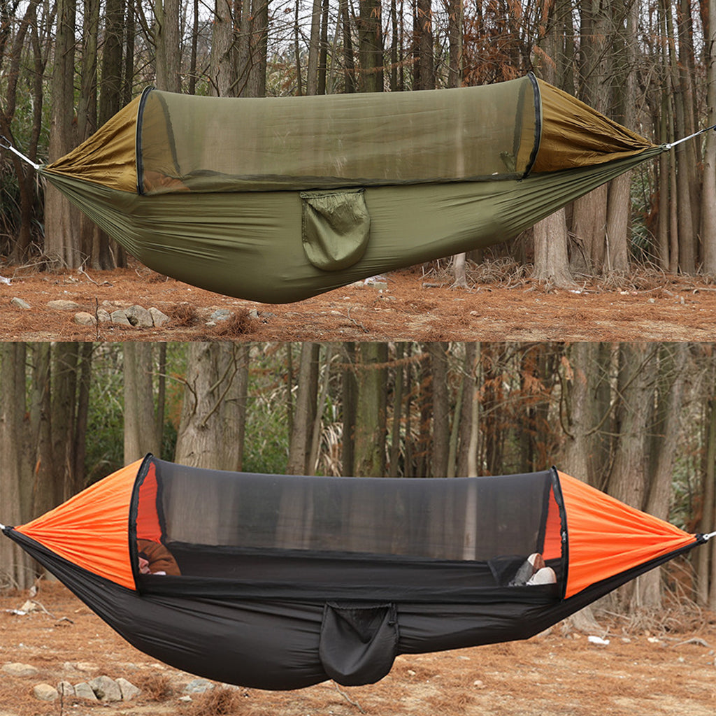 Portable Camping Stay Bar Hammock With Mosquito Net
