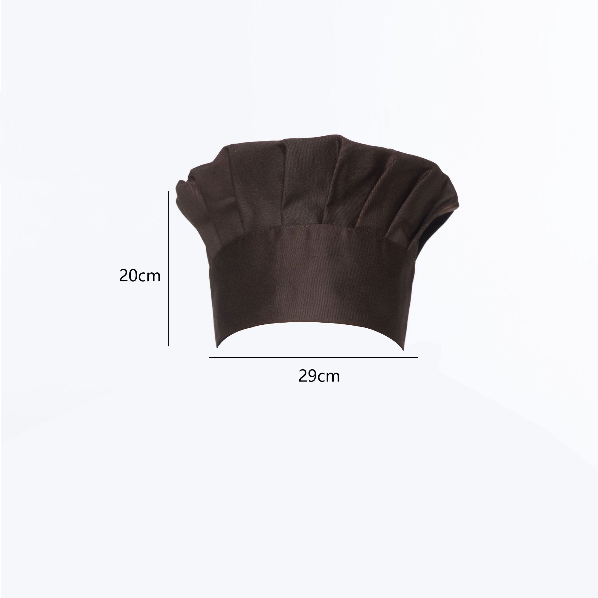 Chef Hat For Adult Elastic Band Adjustable Kitchen Baker Cap