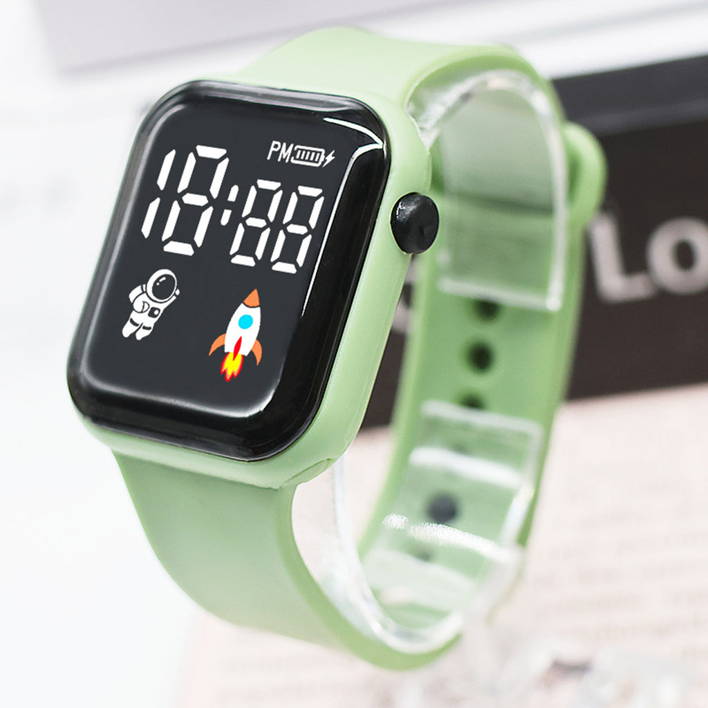 LED Cube Electronic Watch