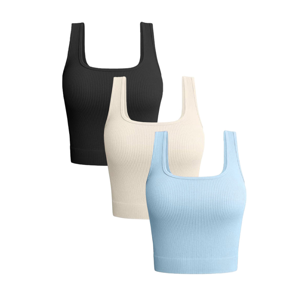Solid Color Yoga Top