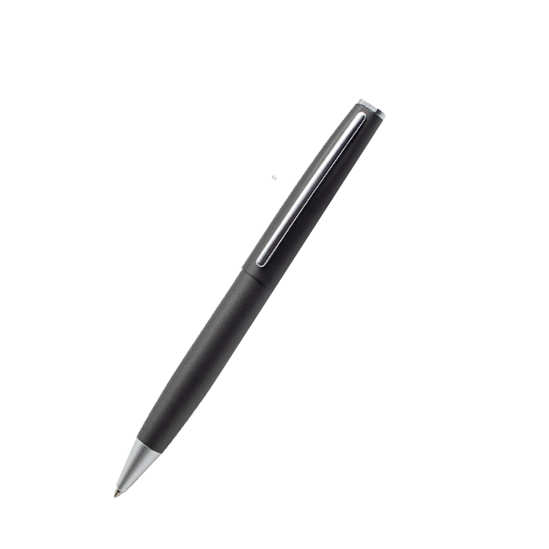 Business Metal Frosted Press Ballpoint Pen With Clip