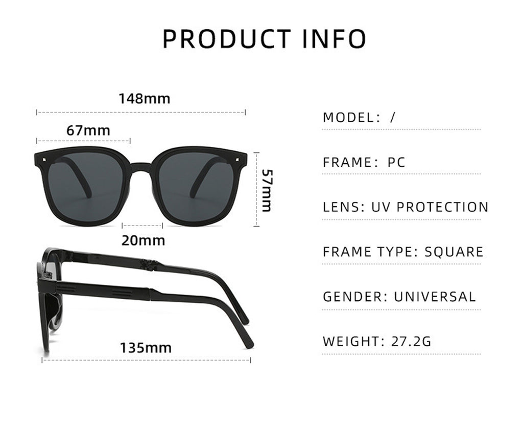Stylish Foldable Sunglasses