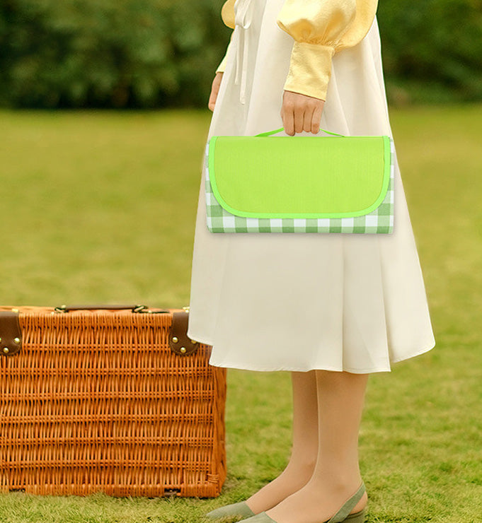 Folding Oxford Picnic Blanket