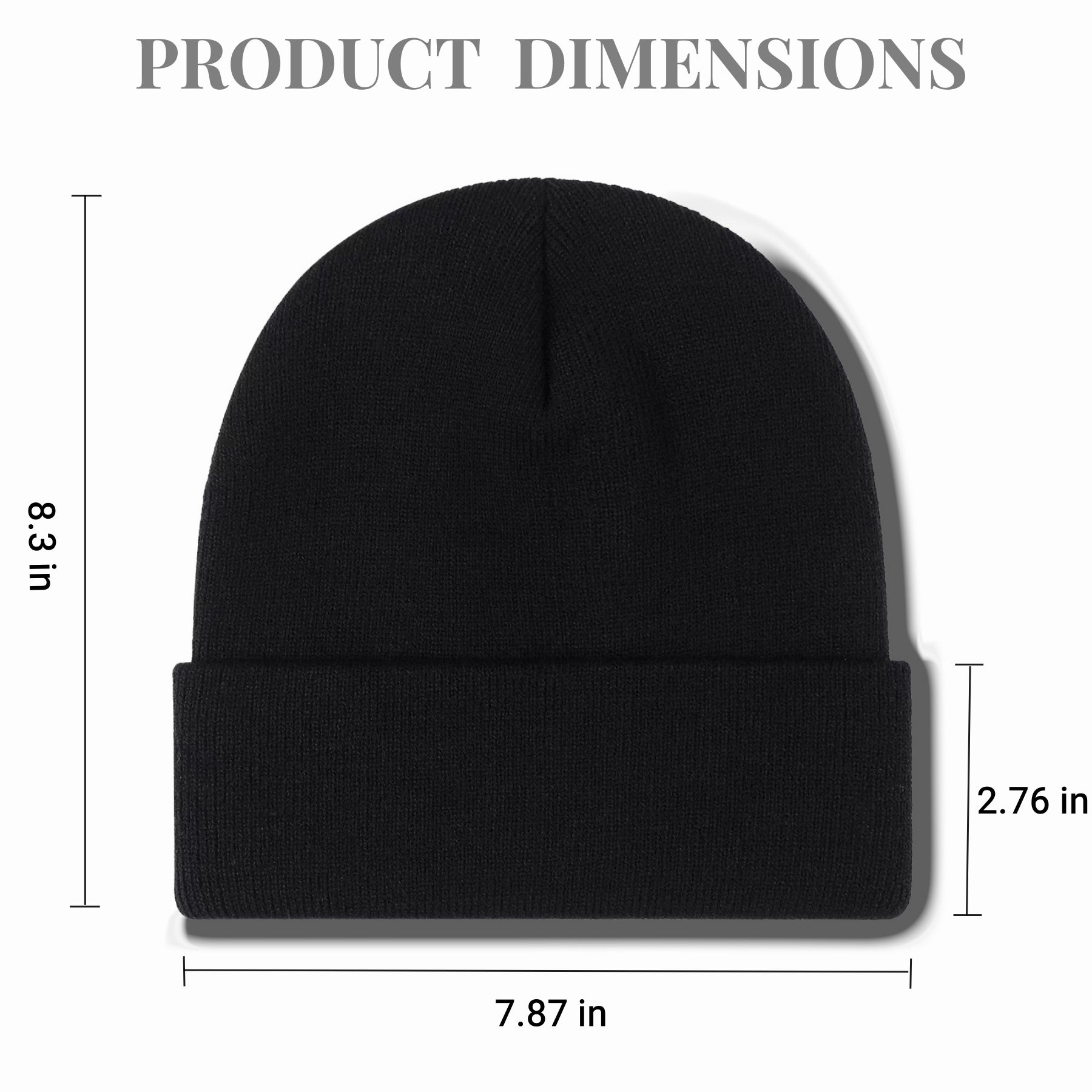 Knit Cuffed Beanie Unisex