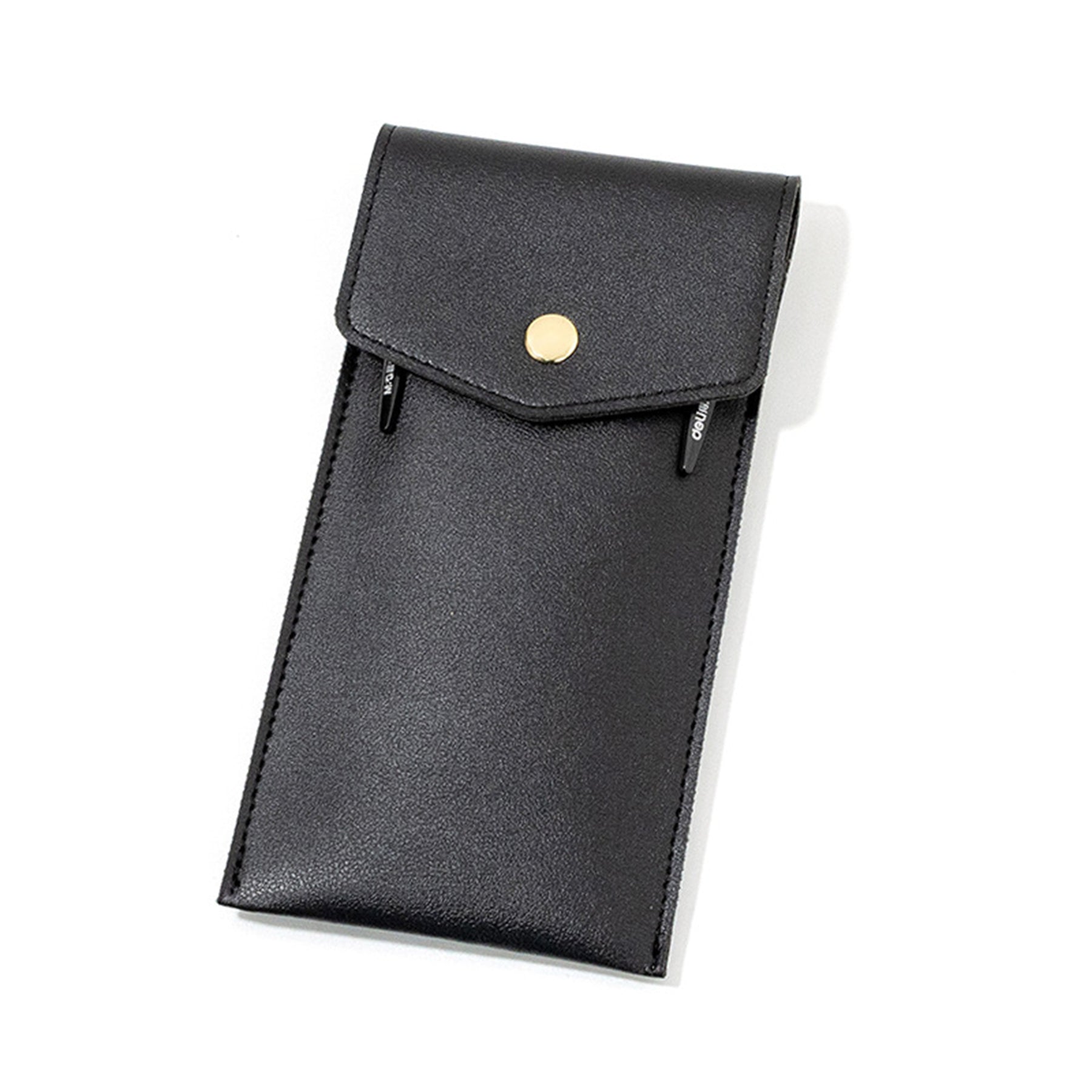 Business PU Leather Pen Storage Bag