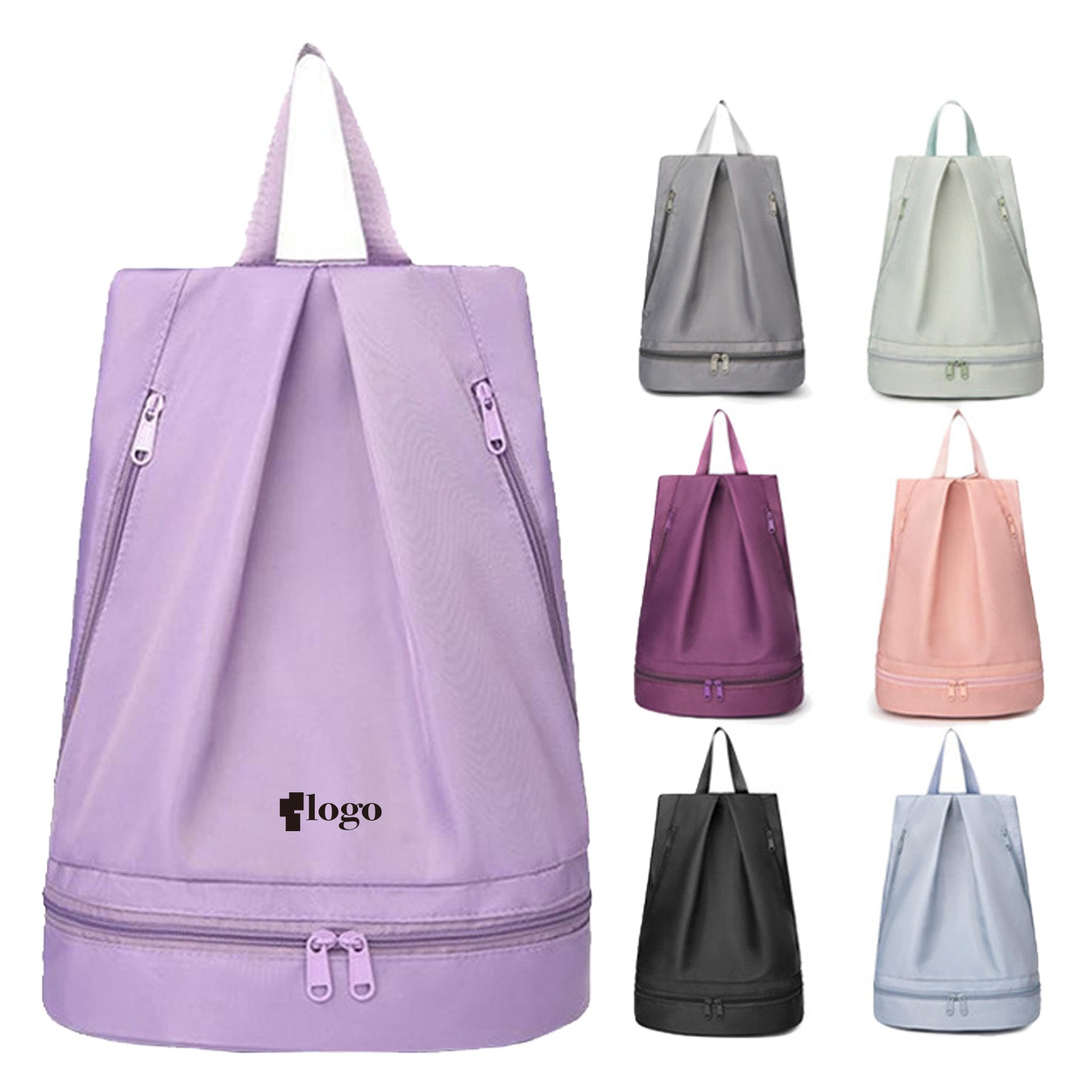 Dry Wet Backpack With Shoe Compartment