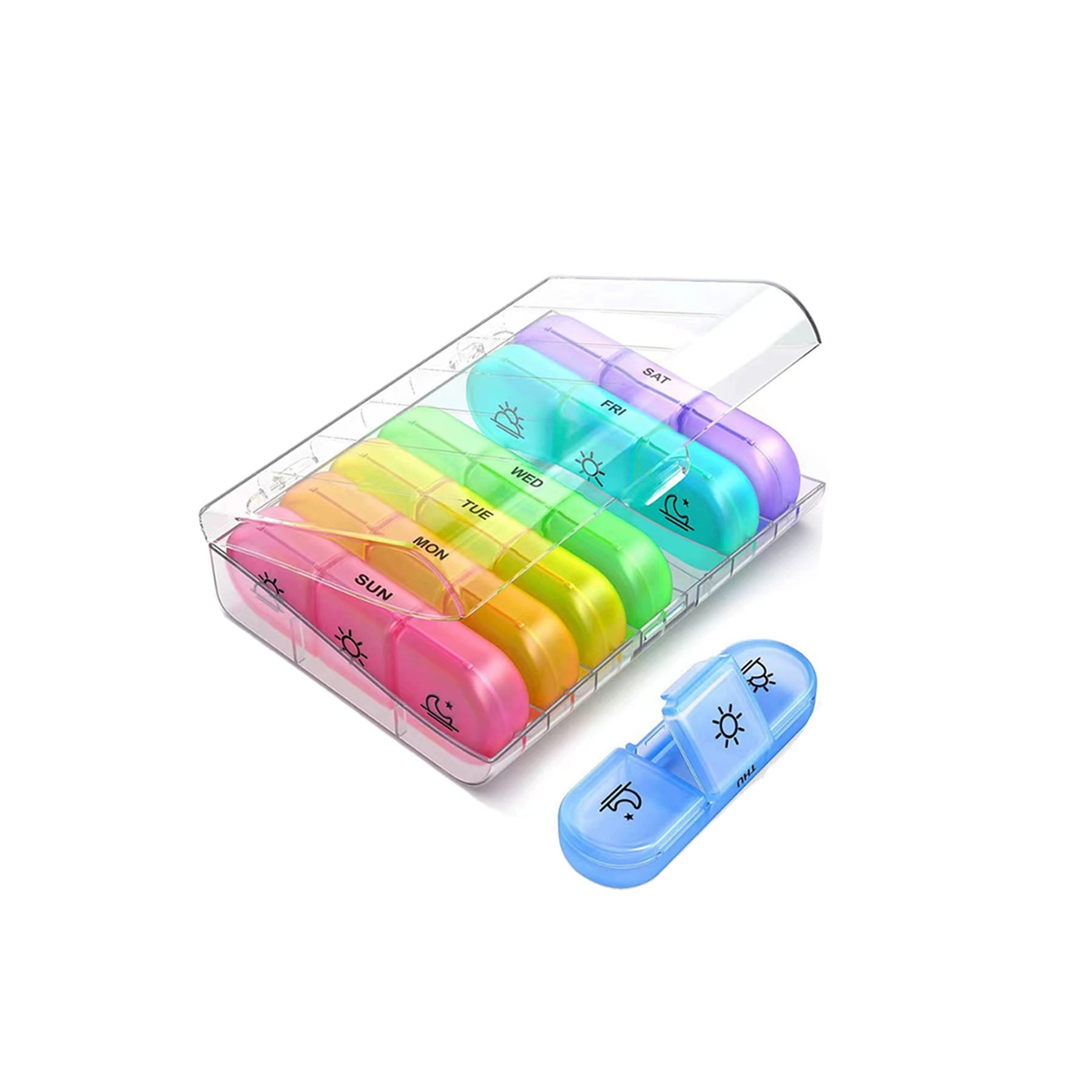 7-Day 3-Meal Pill Organizer