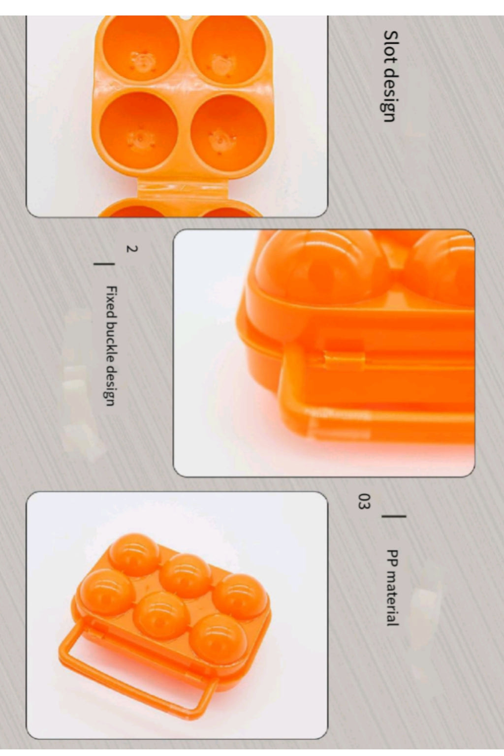 6 Compartments Egg Protector