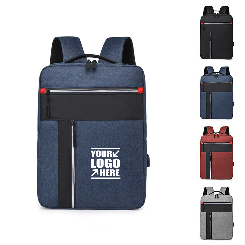 Unisex Multi-Function Travel Laptop Backpacks With Usb