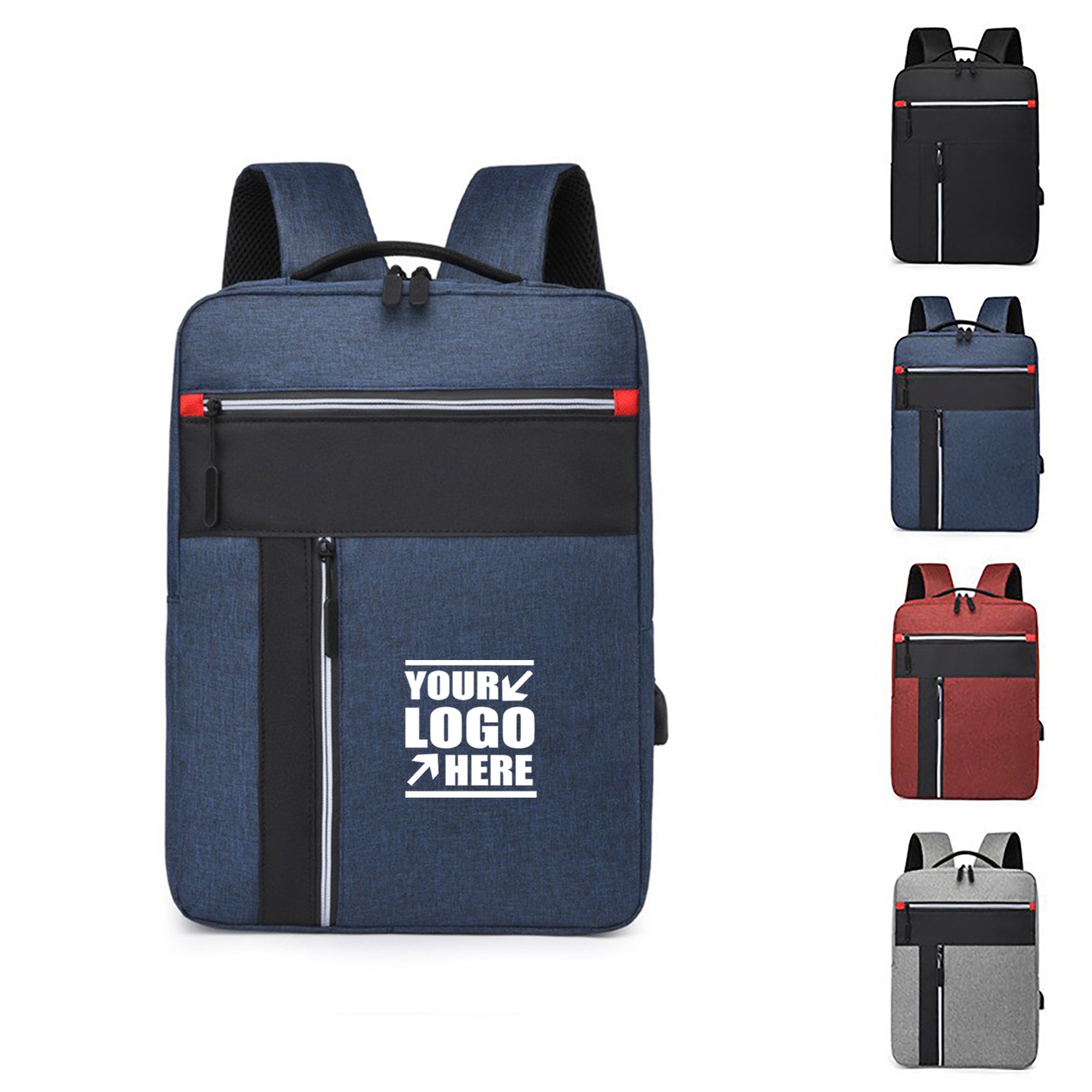 Unisex Multi-Function Travel Laptop Backpacks With Usb
