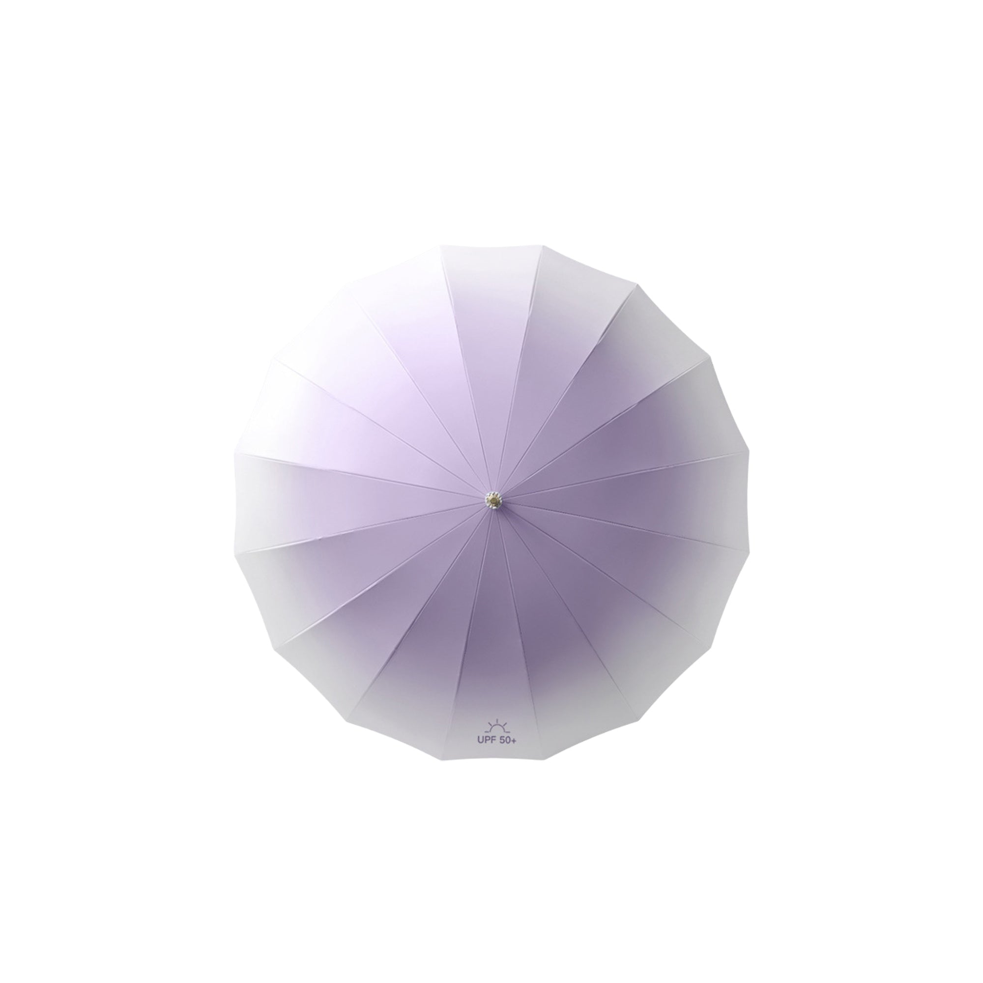 16-Rib Gradient Straight-Shaft Umbrella
