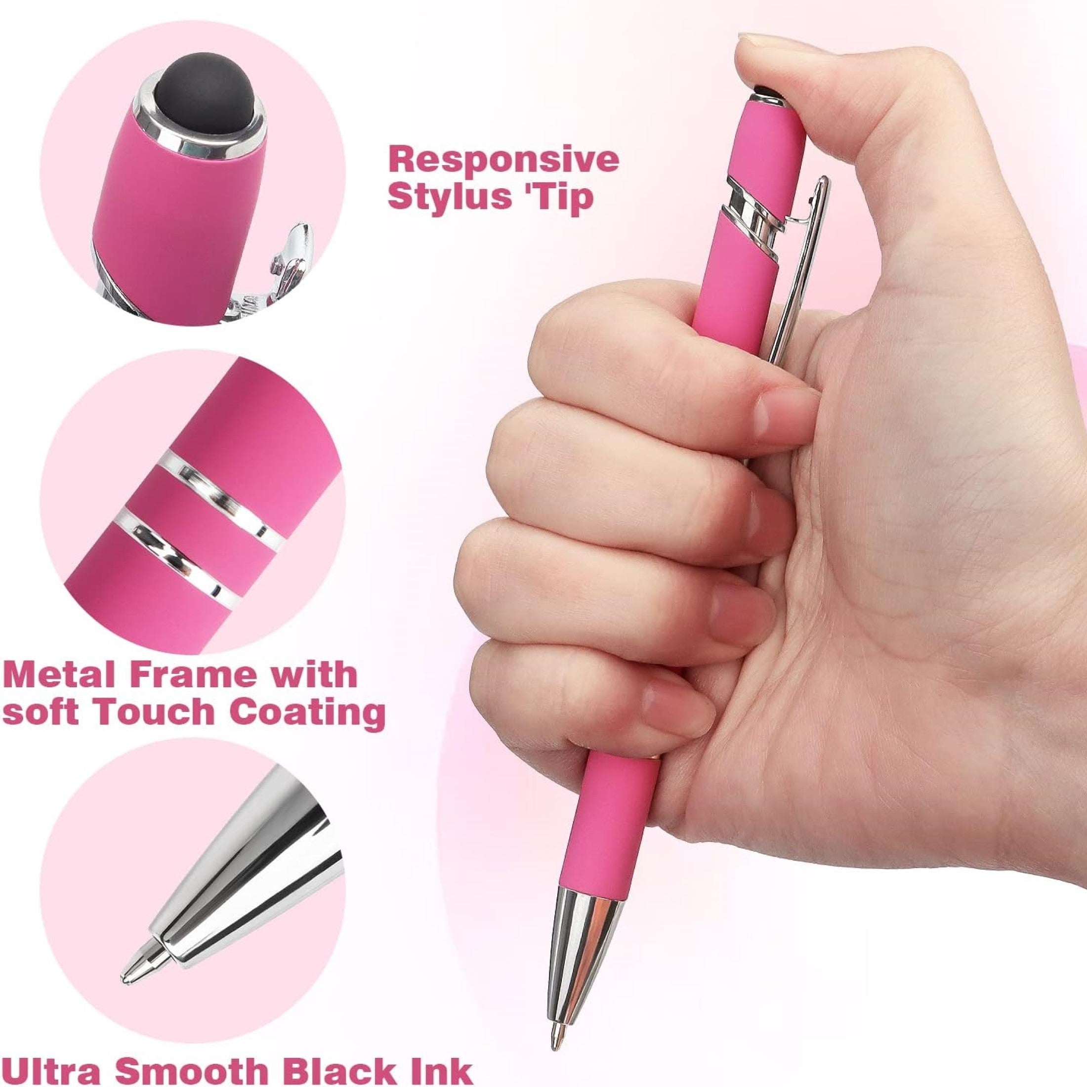 2 In 1 Ballpoint Pen With Stylus Tip