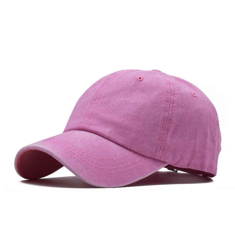 Adjustable Washed Baseball Cap